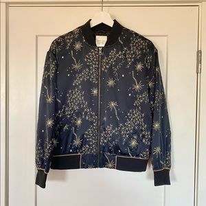 Anthro Silence + Noise celestial Bomber, M